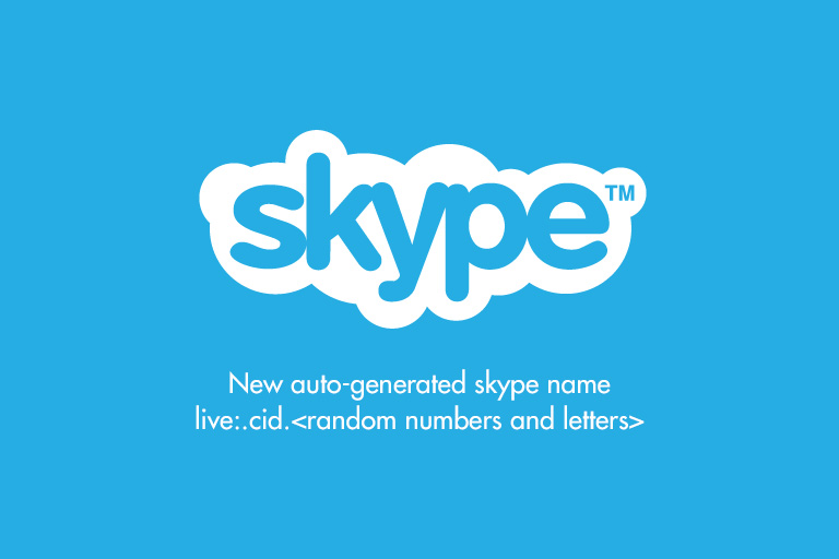 How do I change my skype name live:cid.xxx.xxx.xx ? Blog Standard